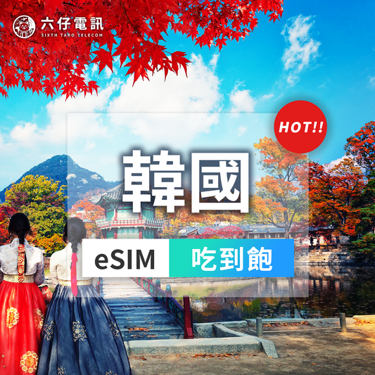 【eSIM】韓國吃到飽eSIM